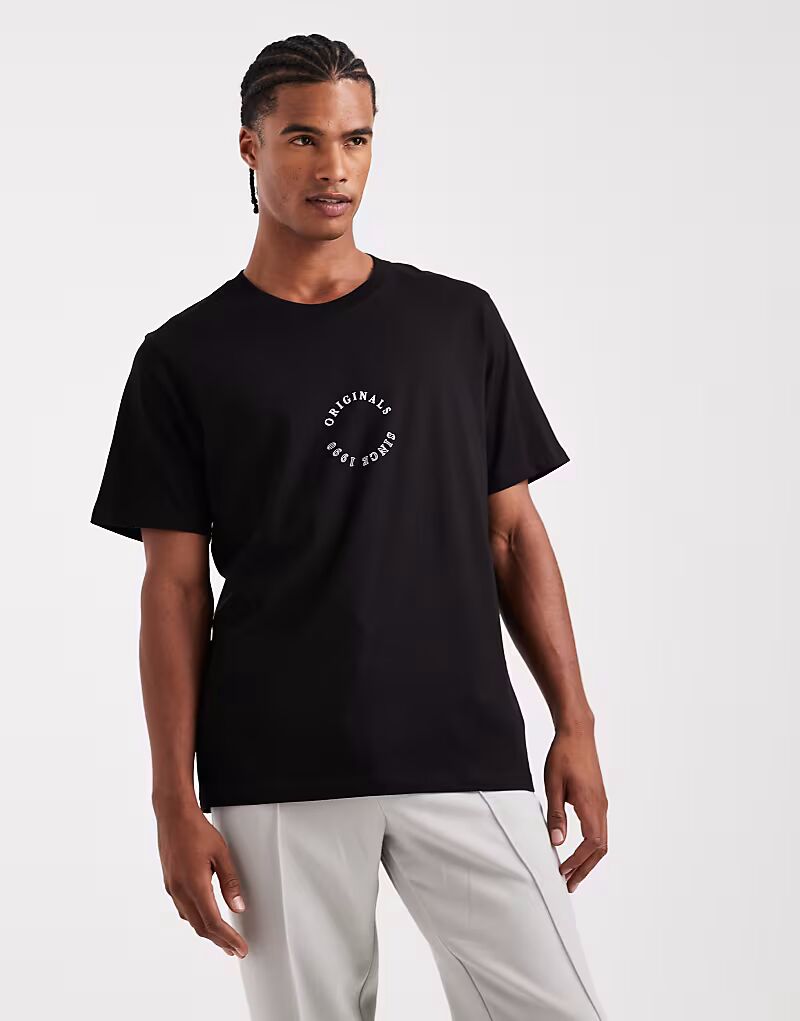 Свободная футболка с оригинальным принтом черного цвета Jack & Jones, Черный, Свободная футболка с оригинальным принтом черного цвета Jack & Jones
Свободная футболка с оригинальным принтом черного цвета Jack & Jones, Черный, Свободная футболка с оригинальным принтом черного цвета Jack & Jones