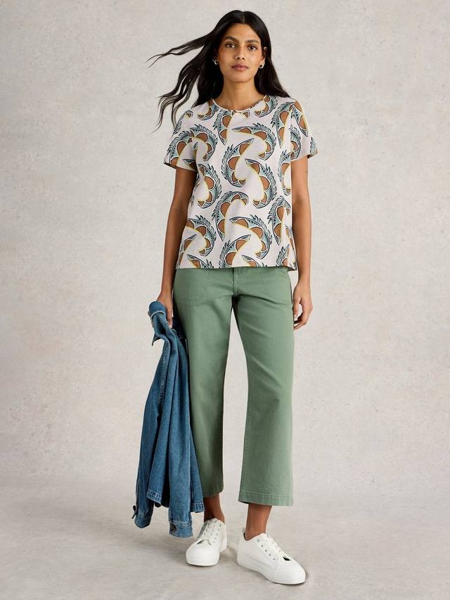 Футболка с принтом Abbie White Stuff, Beige/Multi
Футболка с принтом Abbie White Stuff, Beige/Multi