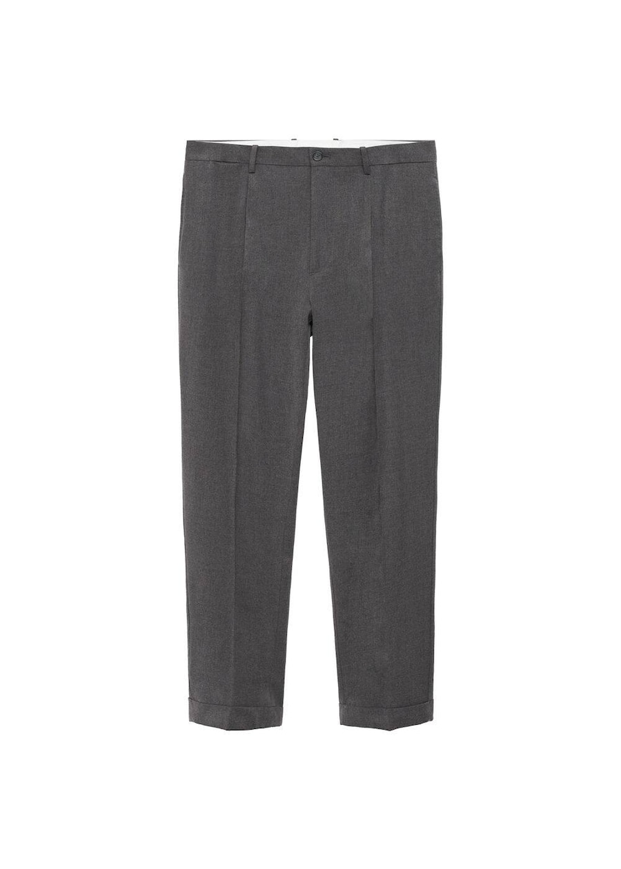 Обычные брюки со складками спереди MANGO MAN Milton, Mottled Grey
Обычные брюки со складками спереди MANGO MAN Milton, Mottled Grey