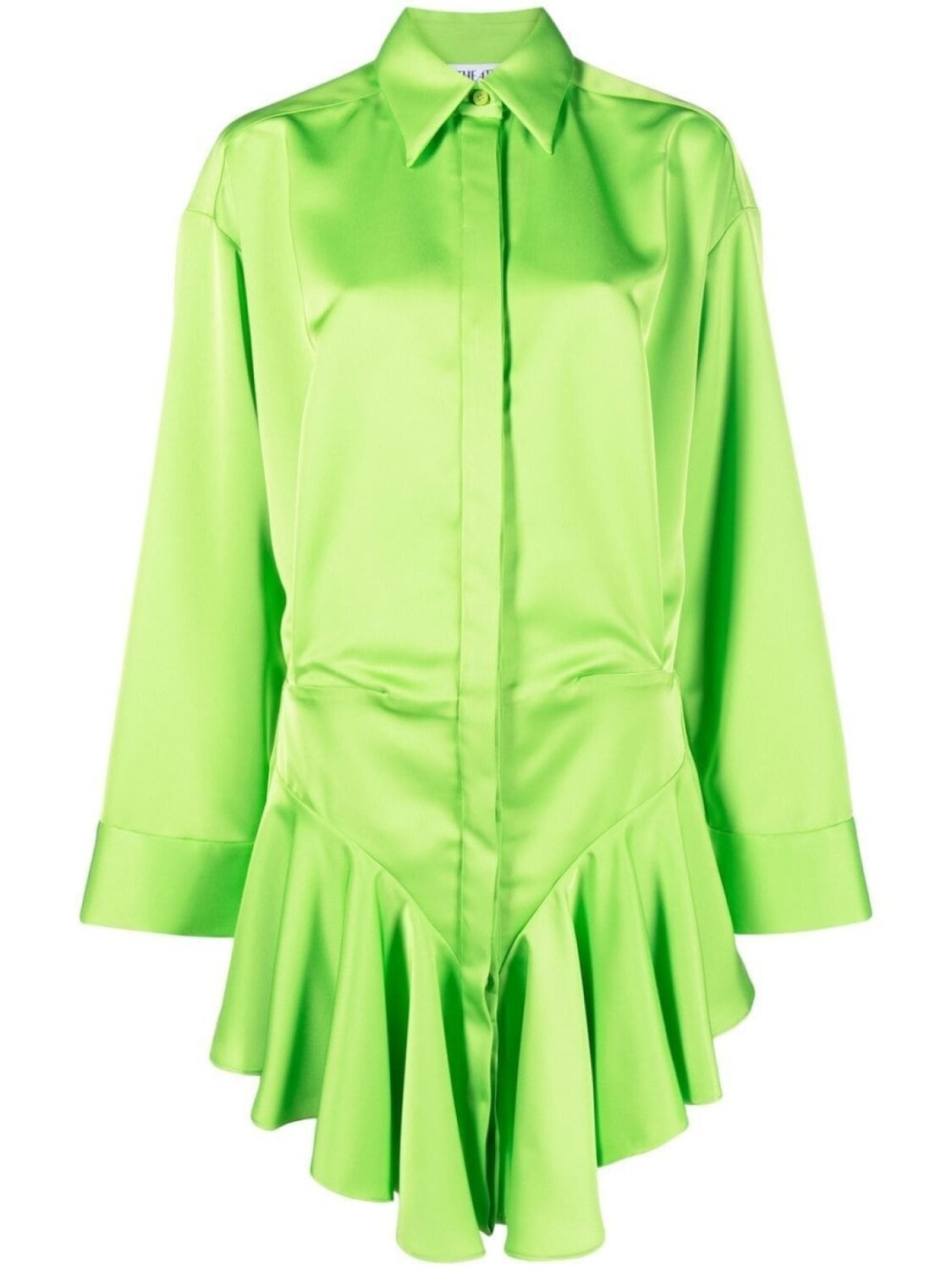 The Attico платье мини Candice асимметричного кроя, зеленый
The Attico платье мини Candice асимметричного кроя, зеленый