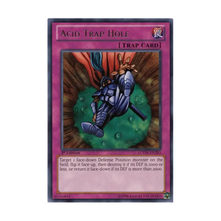 CCG Кислотная ловушка (редкая), Yu-Gi-Oh - Legendary Collection 3 - Singles
CCG Кислотная ловушка (редкая), Yu-Gi-Oh - Legendary Collection 3 - Singles