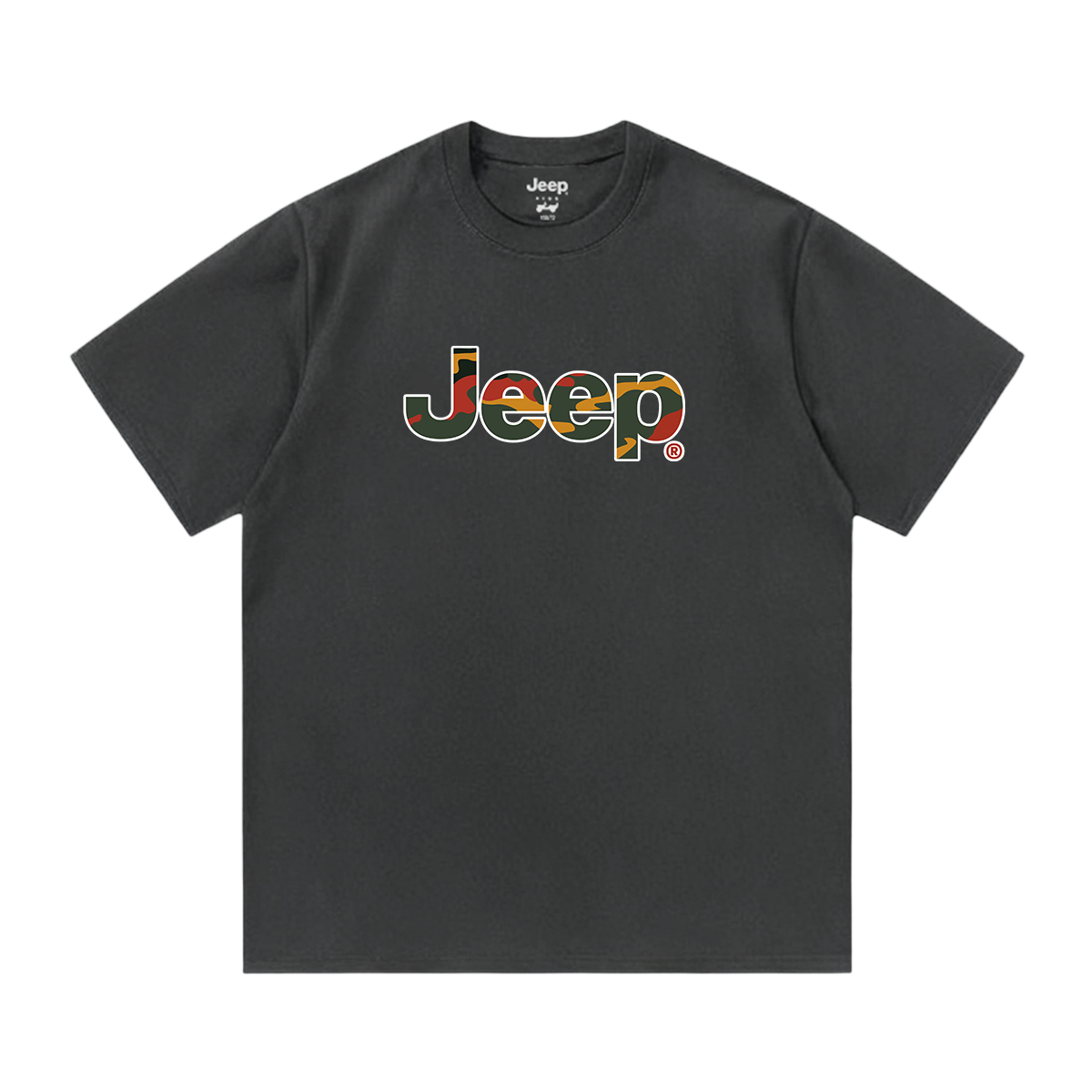 Футболка с круглым вырезом для школьников Jeep, темно-серый
Футболка с круглым вырезом для школьников Jeep, темно-серый