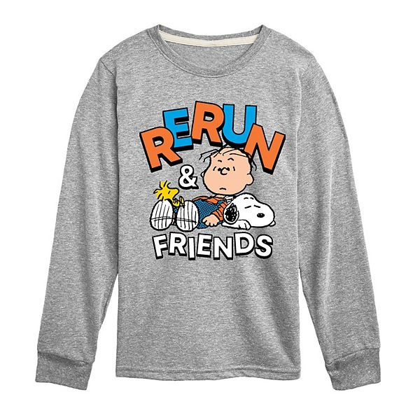 Футболка с длинным рукавом Peanuts Rerun & Friends для мальчиков 8-20 Licensed Character, Athletic Heather
Футболка с длинным рукавом Peanuts Rerun & Friends для мальчиков 8-20 Licensed Character, Athletic Heather