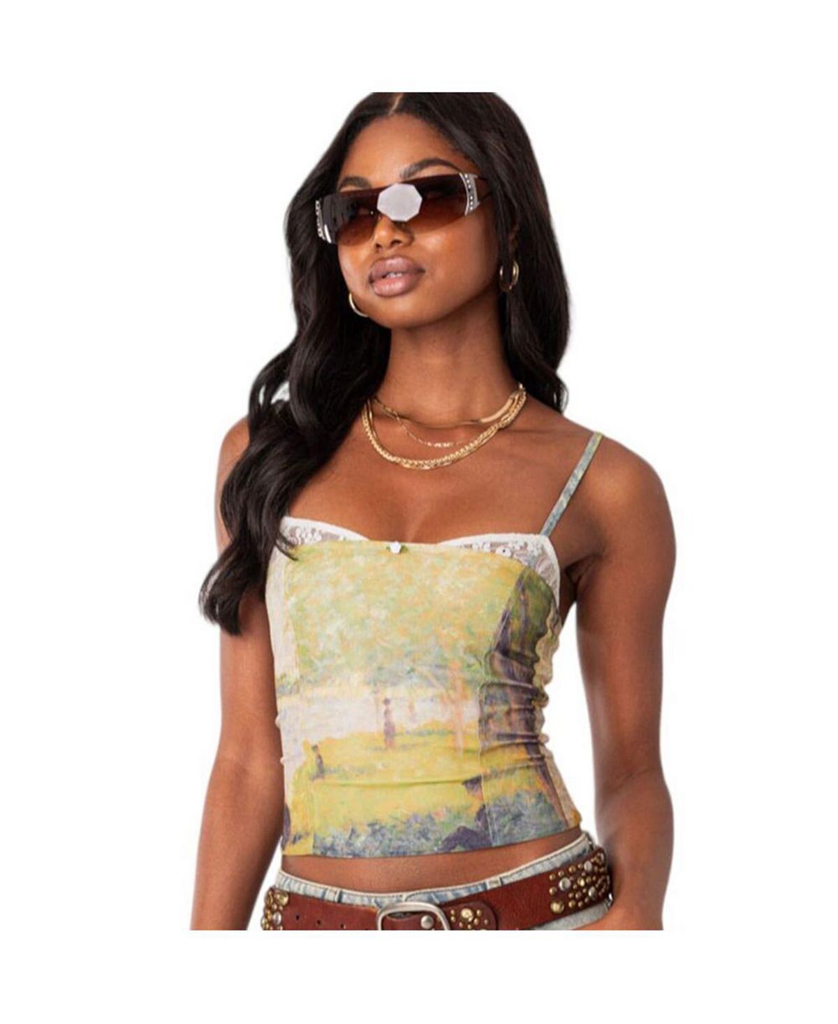 Женский кружевной топ-бюстгальтер Picture Perfect Edikted, зеленый
Женский кружевной топ-бюстгальтер Picture Perfect Edikted, зеленый