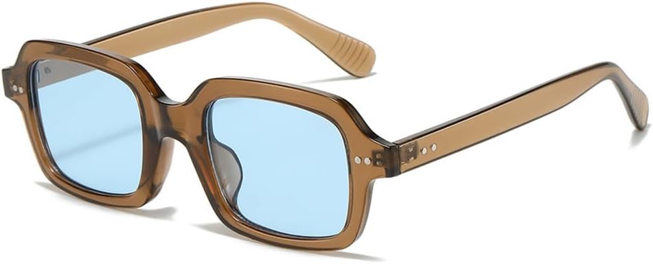 Солнцезащитные очки Jelly Color для женщин и мужчин с панк-заклепками и защитой от УФ-излучения UV400, идеально подходят для занятий спортом на открытом воздухе и путешествий UYPTK, Tea Blue
Солнцезащитные очки Jelly Color для женщин и мужчин с панк-заклепками и защитой от УФ-излучения UV400, идеально подходят для занятий спортом на открытом воздухе и путешествий UYPTK, Tea Blue