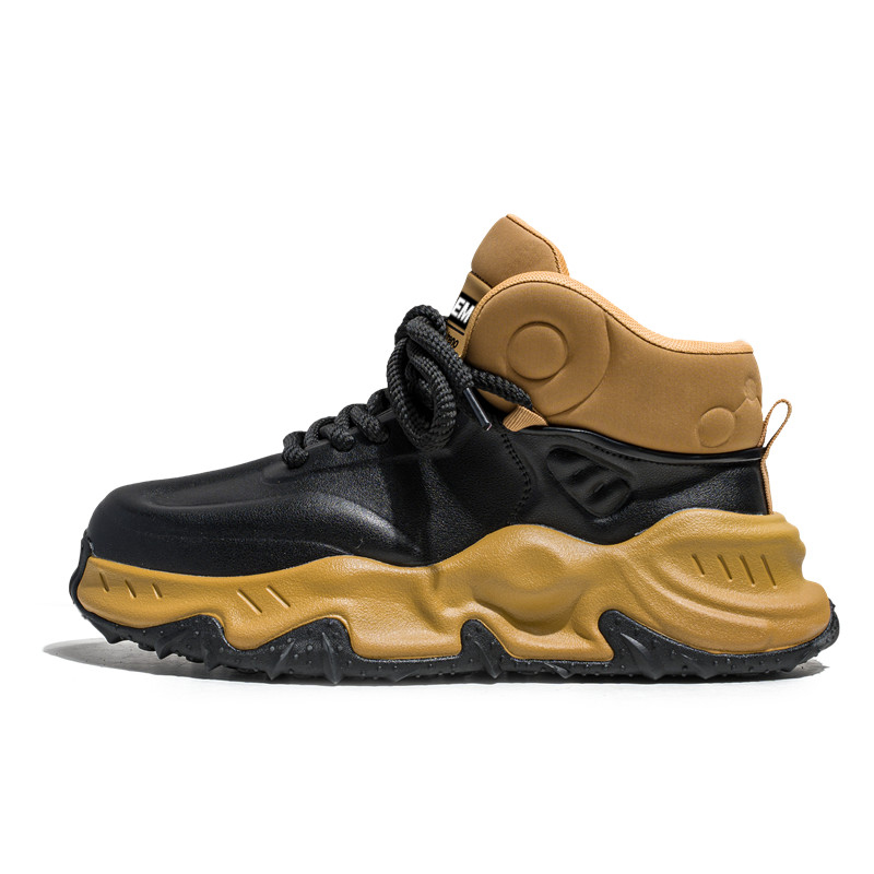 JKEM Амортизирующие противоскользящие и износостойкие кроссовки мужские высокие повседневные - черный хаки, цвет Black Khaki
JKEM Амортизирующие противоскользящие и износостойкие кроссовки мужские высокие повседневные - черный хаки, цвет Black Khaki