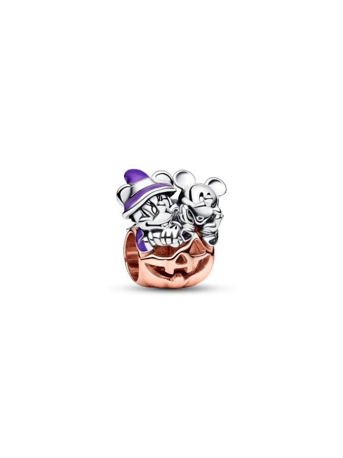 Шарм Pandora Disney Mickey Mouse & Minnie Mouse Halloween Pumpkin Charm, стерлинговое серебро/розовое золото
Шарм Pandora Disney Mickey Mouse & Minnie Mouse Halloween Pumpkin Charm, стерлинговое серебро/розовое золото