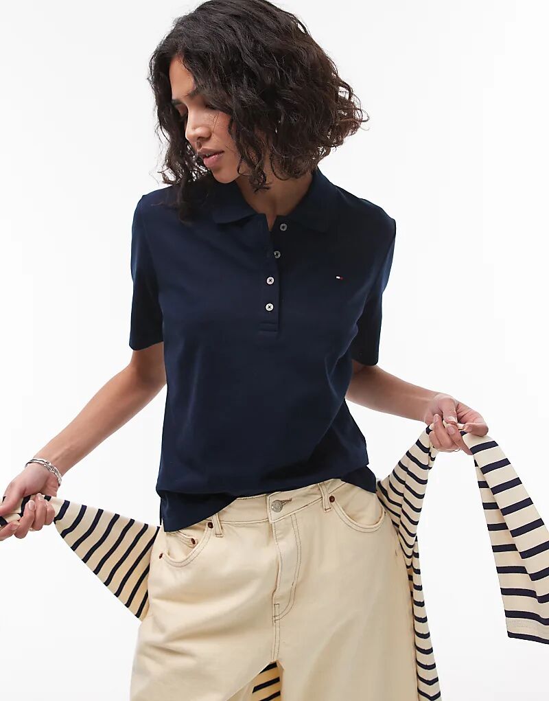 Рубашка поло классического кроя из коллекции 1985 года темно-синего цвета Tommy Hilfiger
Рубашка поло классического кроя из коллекции 1985 года темно-синего цвета Tommy Hilfiger