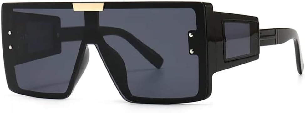 Солнцезащитные очки для женщин и мужчин, большие, ветрозащитные, в стиле панк, квадратные, в крупной оправе, спортивные, с защитой от УФ-излучения UV400 UATXTAU, Black
Солнцезащитные очки для женщин и мужчин, большие, ветрозащитные, в стиле панк, квадратные, в крупной оправе, спортивные, с защитой от УФ-излучения UV400 UATXTAU, Black