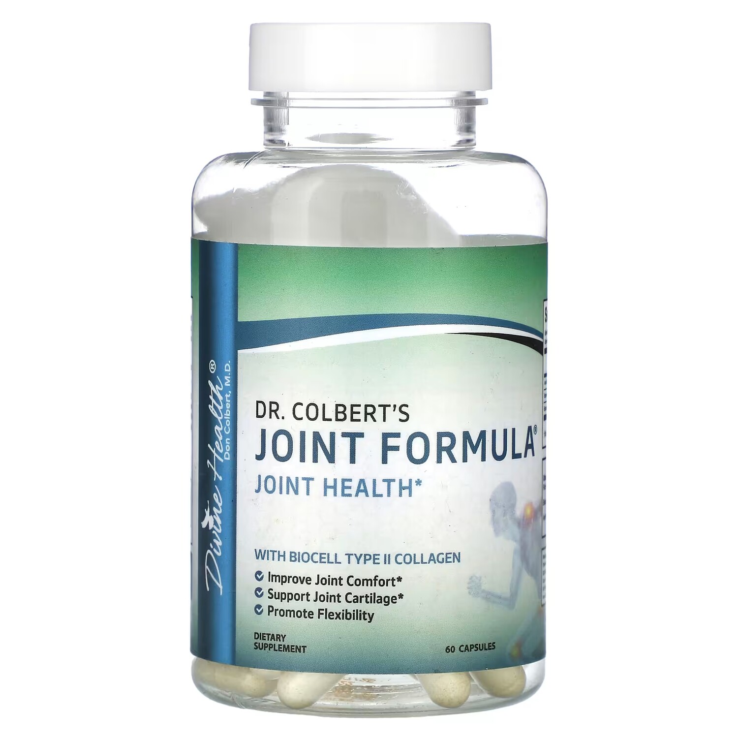 Средство Divine Health Dr. Colbert's Joint Formula для суставов, 60 капсул
Средство Divine Health Dr. Colbert's Joint Formula для суставов, 60 капсул