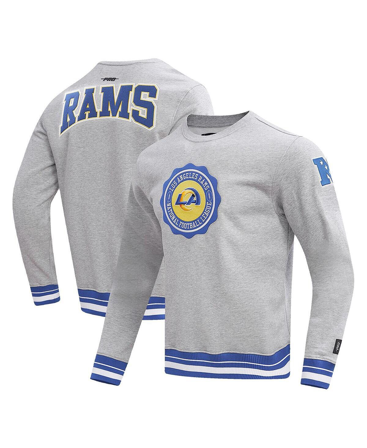 Мужской пуловер с эмблемой Хизер Серый Los Angeles Rams Crest Emblem Pro Standard
Мужской пуловер с эмблемой Хизер Серый Los Angeles Rams Crest Emblem Pro Standard