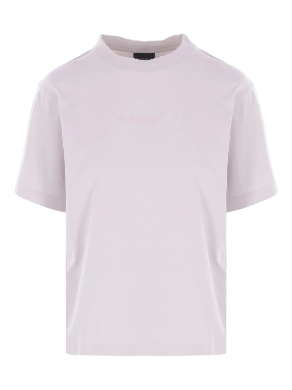 Хлопковая футболка с вышитым логотипом Balenciaga, розовый
Хлопковая футболка с вышитым логотипом Balenciaga, розовый