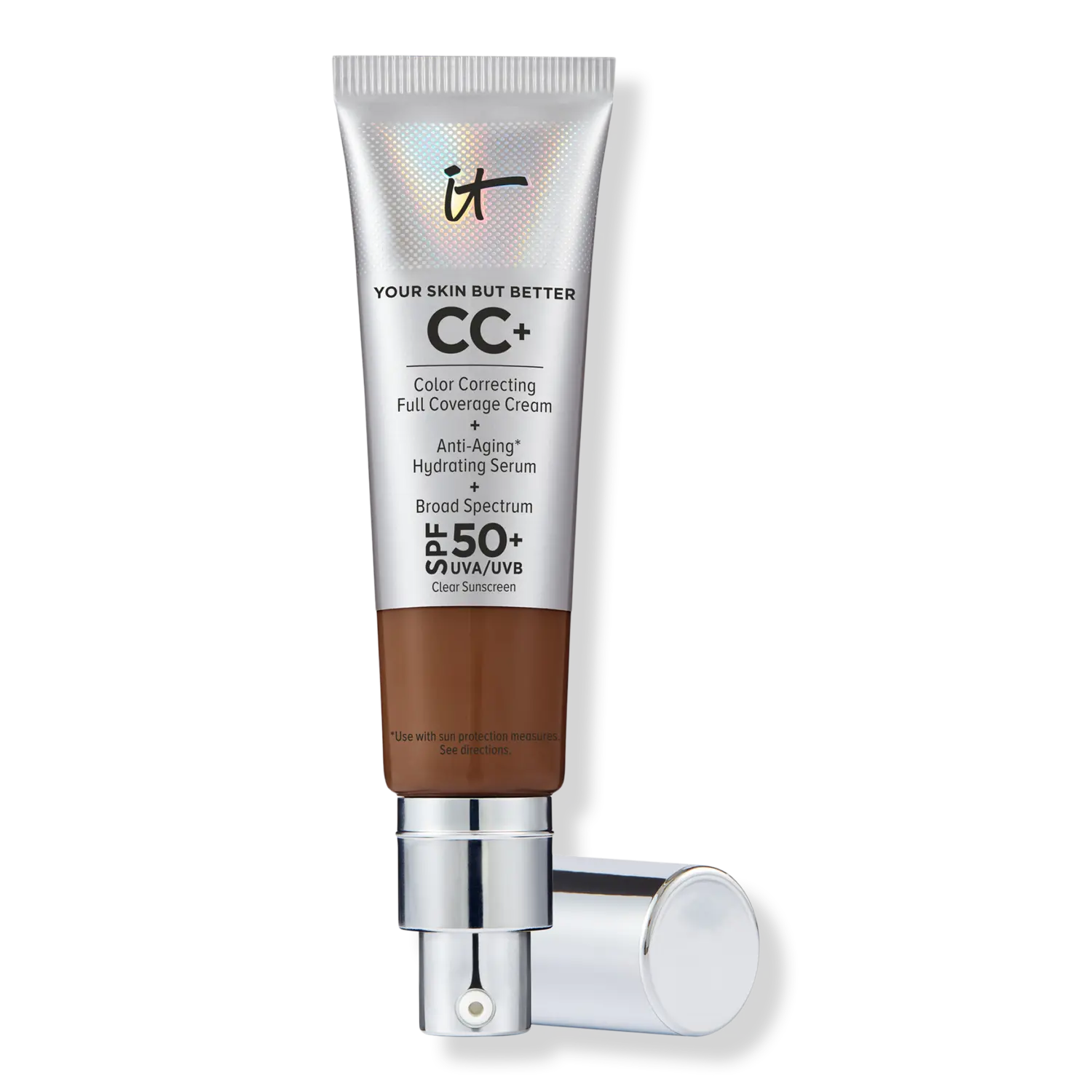 CC+ крем с SPF 50+ IT Cosmetics, Neutral Deep (deep with neutral undertones)
CC+ крем с SPF 50+ IT Cosmetics, Neutral Deep (deep with neutral undertones)