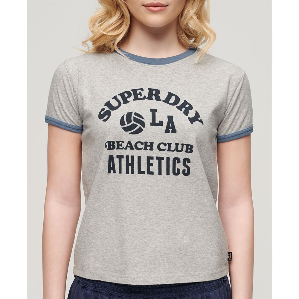 Футболка с коротким рукавом Superdry Beach Graphic Fitted Ringer, серый
Футболка с коротким рукавом Superdry Beach Graphic Fitted Ringer, серый