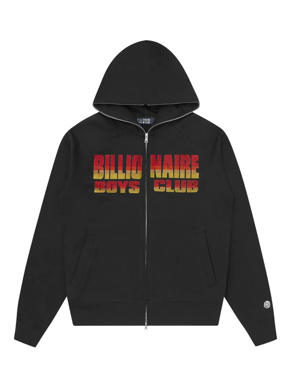 Толстовка на молнии, украшенная стразами Billionaire, черный
Толстовка на молнии, украшенная стразами Billionaire, черный