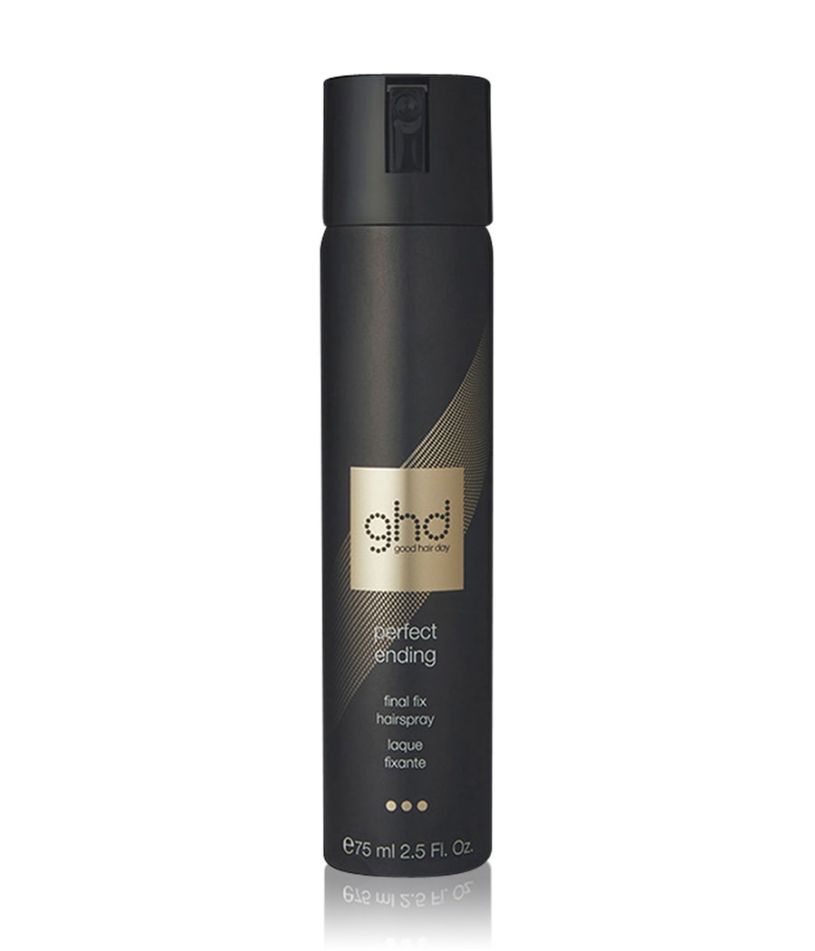 Лак для волос ghd perfect ending final fix, 75 ml
Лак для волос ghd perfect ending final fix, 75 ml