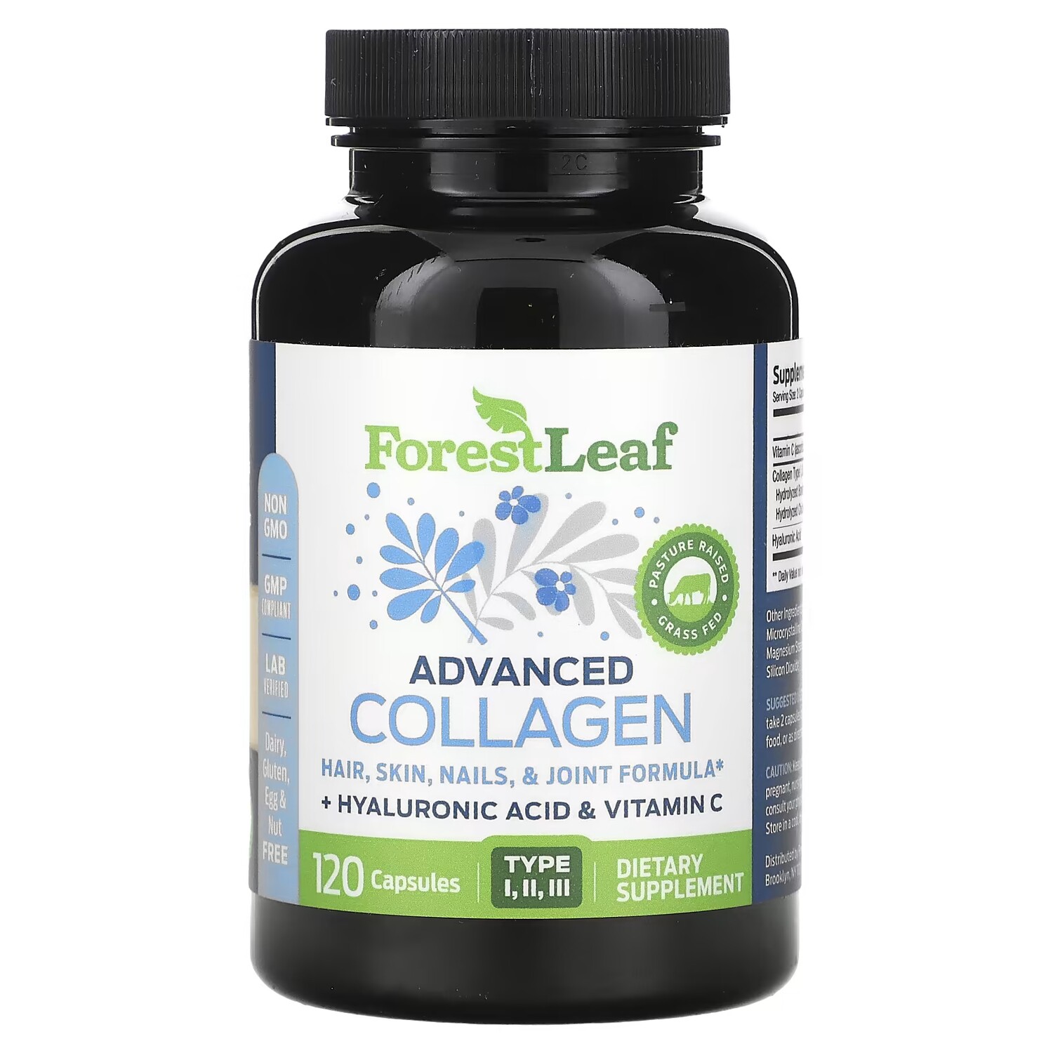 Добавка Forest Leaf Advanced Collagen, 120 капсул
Добавка Forest Leaf Advanced Collagen, 120 капсул