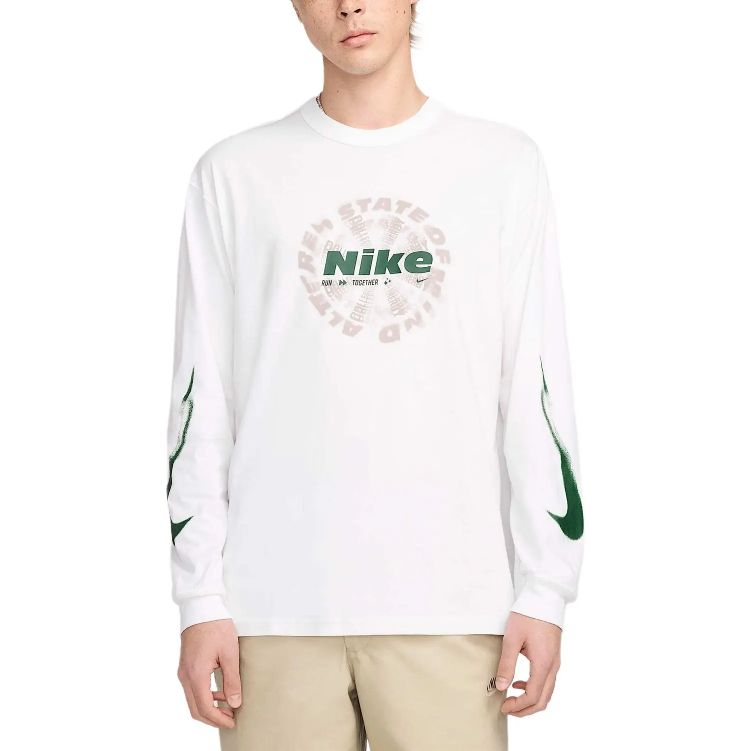 Nike Спортивная футболка Men's White/Fur
Nike Спортивная футболка Men's White/Fur