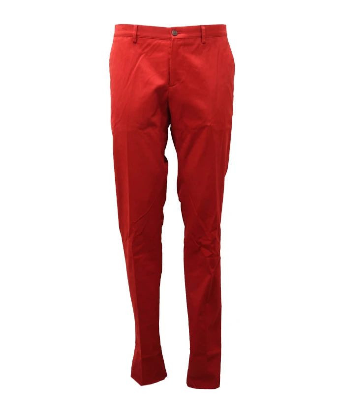 Узкие хлопковые брюки темного цвета Etro, красный
Узкие хлопковые брюки темного цвета Etro, красный