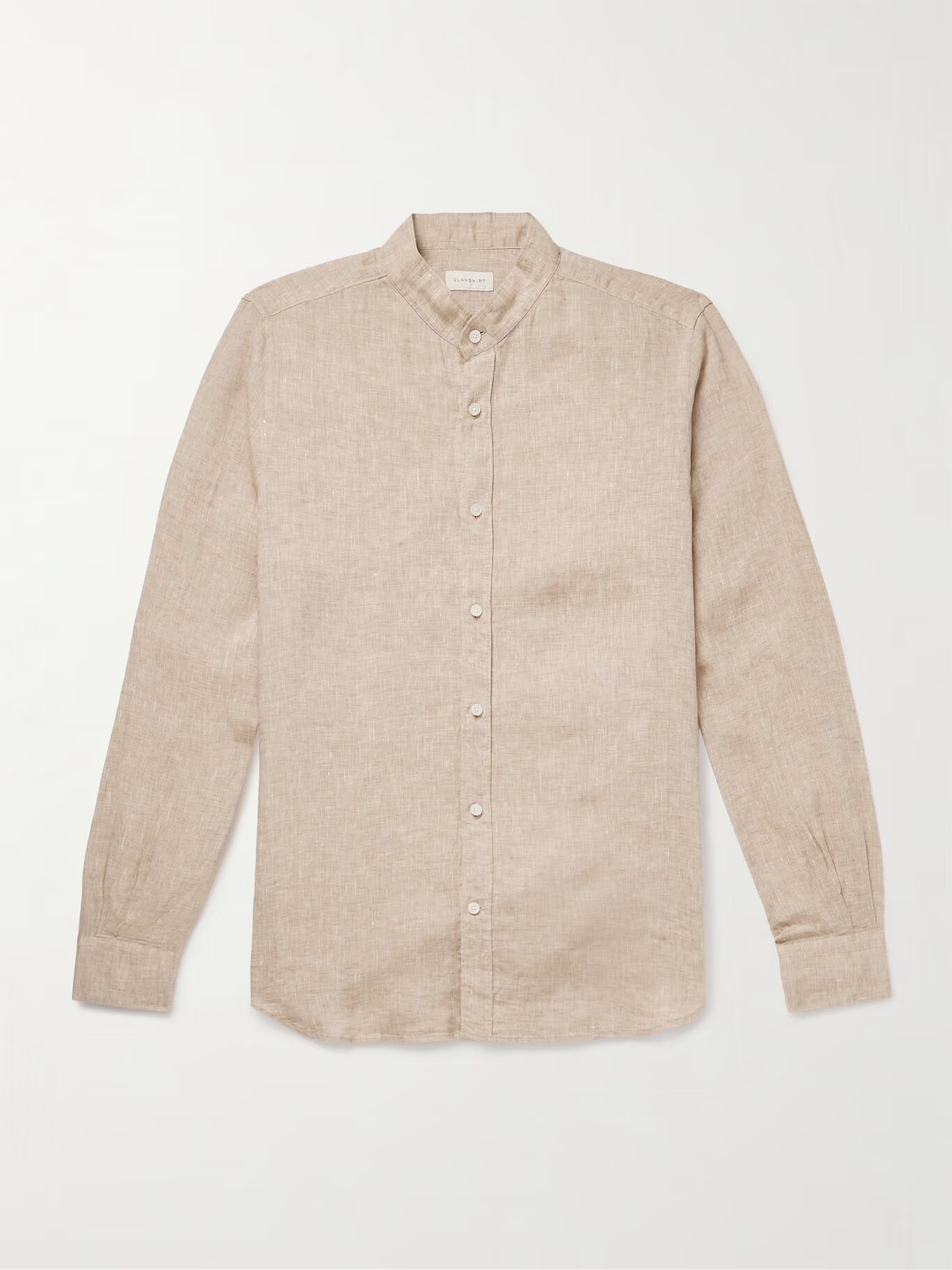 Гланшот льняная рубашка с воротником-стойкой INCOTEX, светло-коричневый
Гланшот льняная рубашка с воротником-стойкой INCOTEX, светло-коричневый