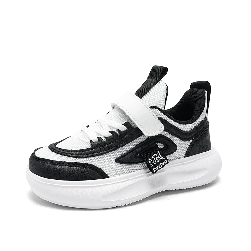 Дышащая и износостойкая детская обувь для повседневной жизни RHOBESAM, белый/черный
Дышащая и износостойкая детская обувь для повседневной жизни RHOBESAM, белый/черный