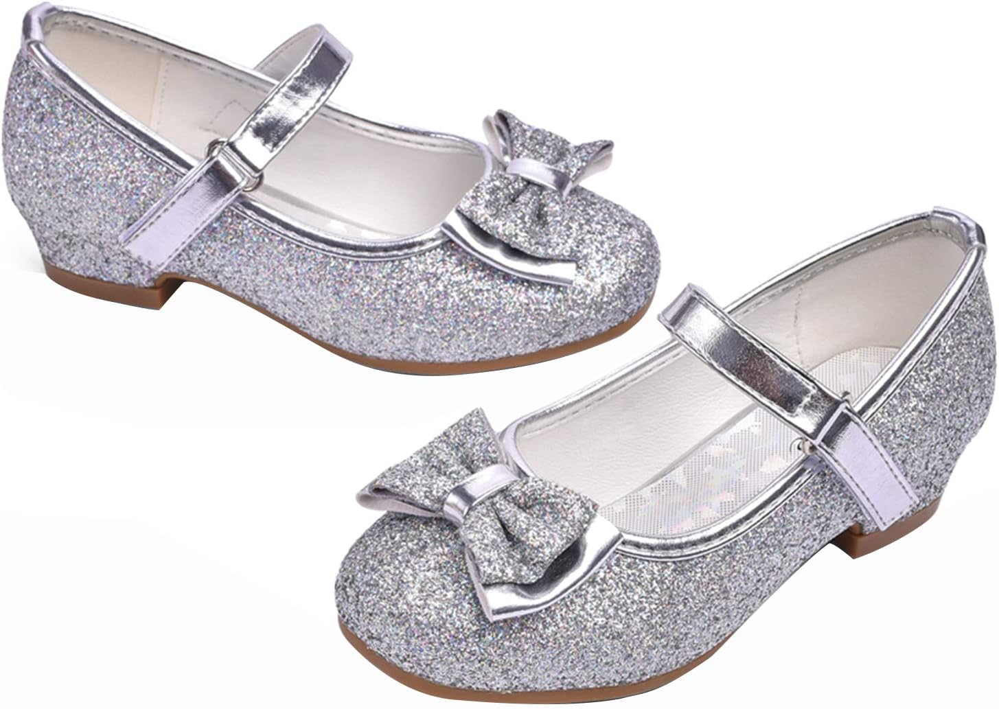 Детские туфли для девочек Stelle с блестками, принцесса, цветок, Мэри Джейн, низкий каблук, обувь для вечеринки, свадьбы, выпускного для малышей, серебро
Детские туфли для девочек Stelle с блестками, принцесса, цветок, Мэри Джейн, низкий каблук, обувь для вечеринки, свадьбы, выпускного для малышей, серебро