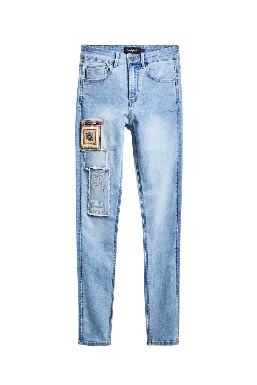 Узкие джинсы Desigual, Blue/Blue Denim
Узкие джинсы Desigual, Blue/Blue Denim