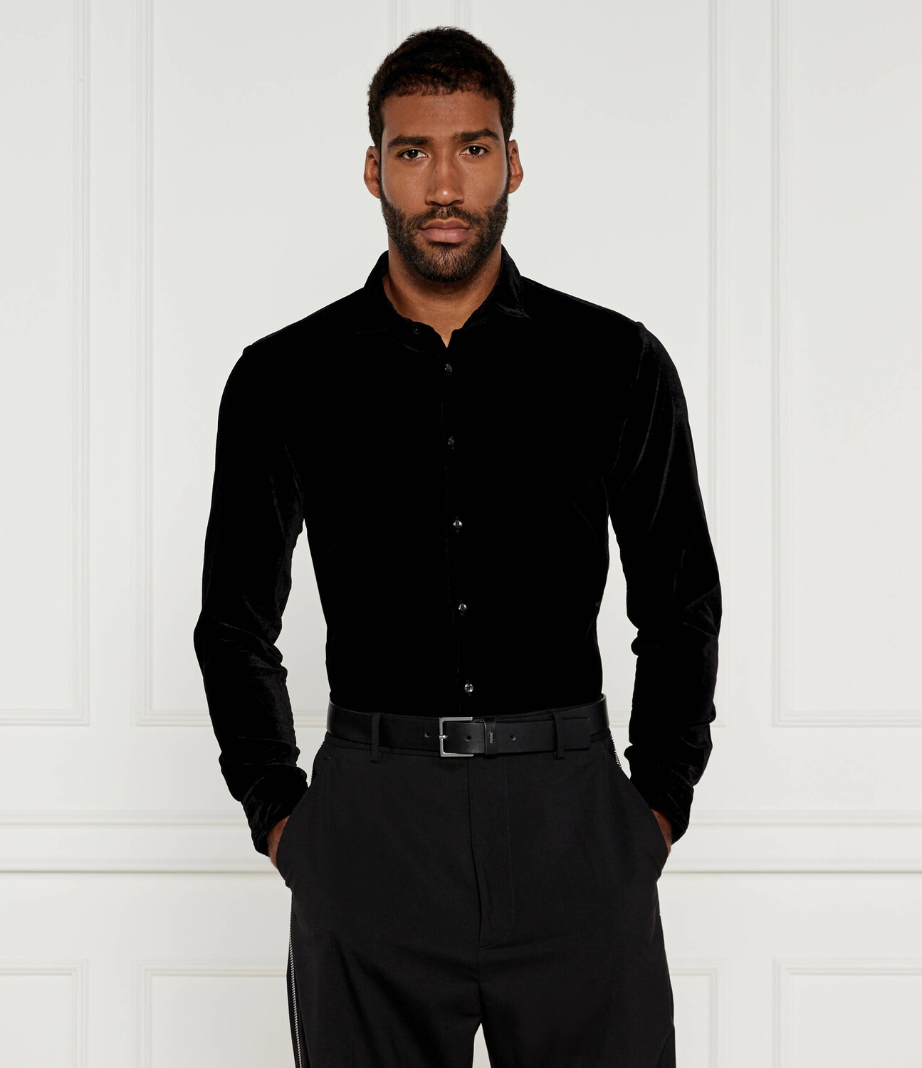 Рубашка HUGO Kenno Slim Fit, черный
Рубашка HUGO Kenno Slim Fit, черный