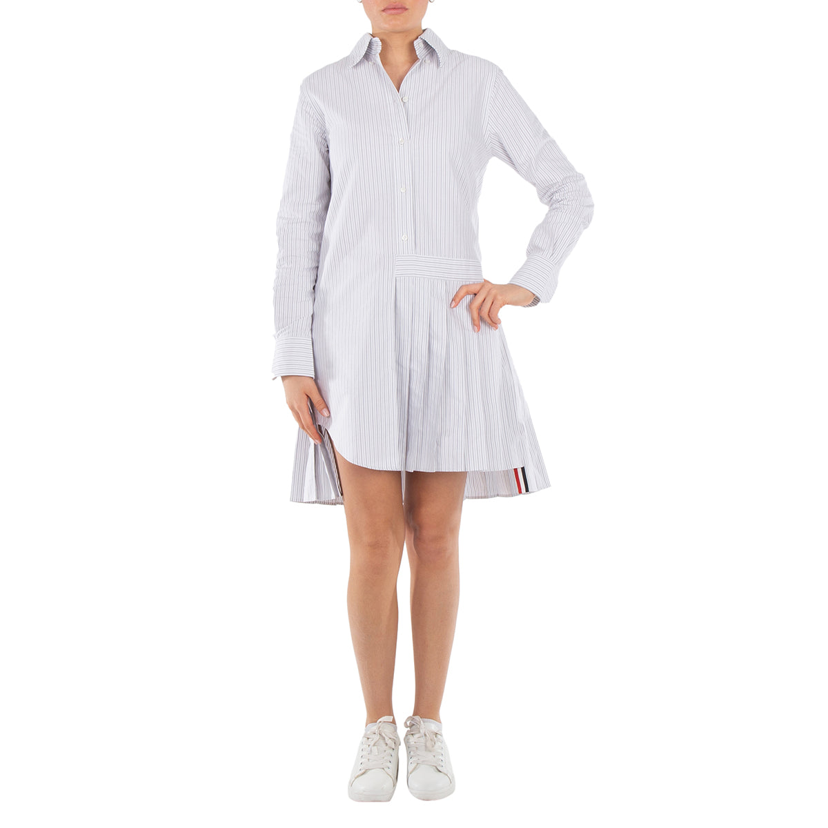 Thom Browne Oxford Stripe Oversized Shirtdress
Thom Browne Oxford Stripe Oversized Shirtdress