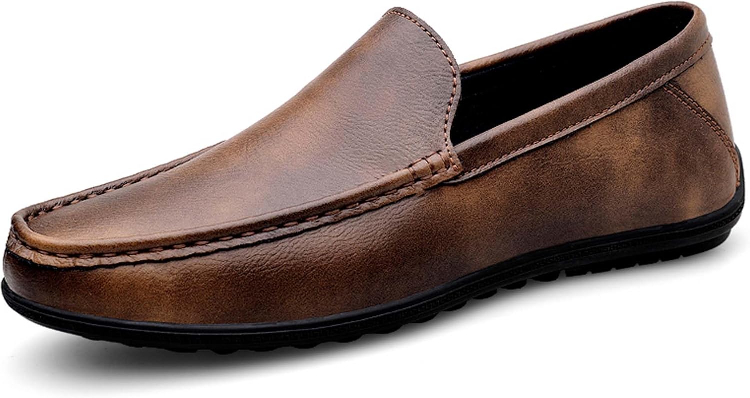 Мужские лоферы класса «пени», мужские повседневные туфли из премиальной кожи, плоские деловые повседневные туфли, обувь для прогулок, нескользящие туфли, мягкие и комфортные, с устойчивым к износу каблуком, подходят для всех сезонов Vtiao, корич...
Мужские лоферы класса «пени», мужские повседневные туфли из премиальной кожи, плоские деловые повседневные туфли, обувь для прогулок, нескользящие туфли, мягкие и комфортные, с устойчивым к износу каблуком, подходят для всех сезонов Vtiao, корич...