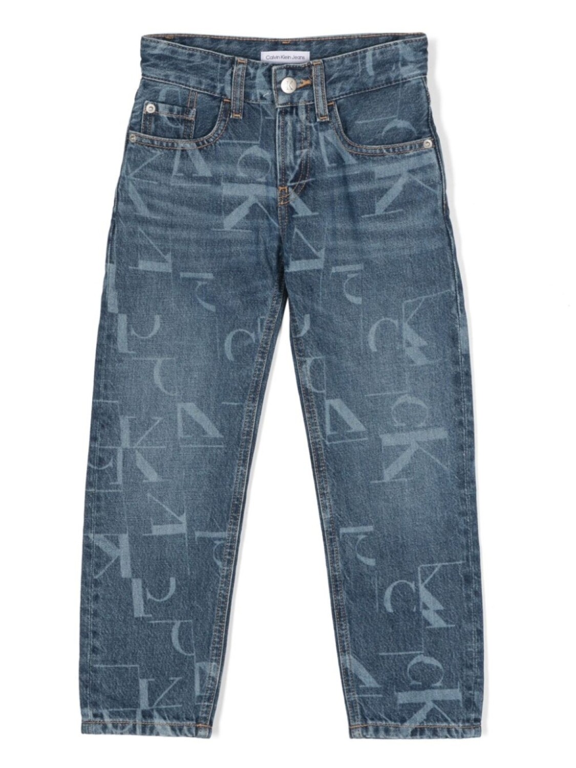 Прямые джинсы средней посадки Calvin Klein Kids, синий
Прямые джинсы средней посадки Calvin Klein Kids, синий