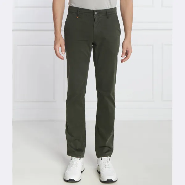 Брюки-Чиносы узкого кроя Boss, зеленый
Брюки-Чиносы узкого кроя Boss, зеленый