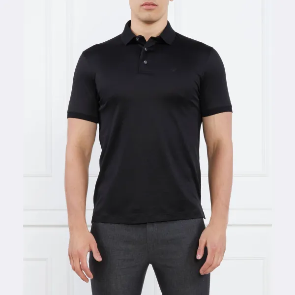 Рубашка поло стандартного кроя Emporio Armani, черный
Рубашка поло стандартного кроя Emporio Armani, черный