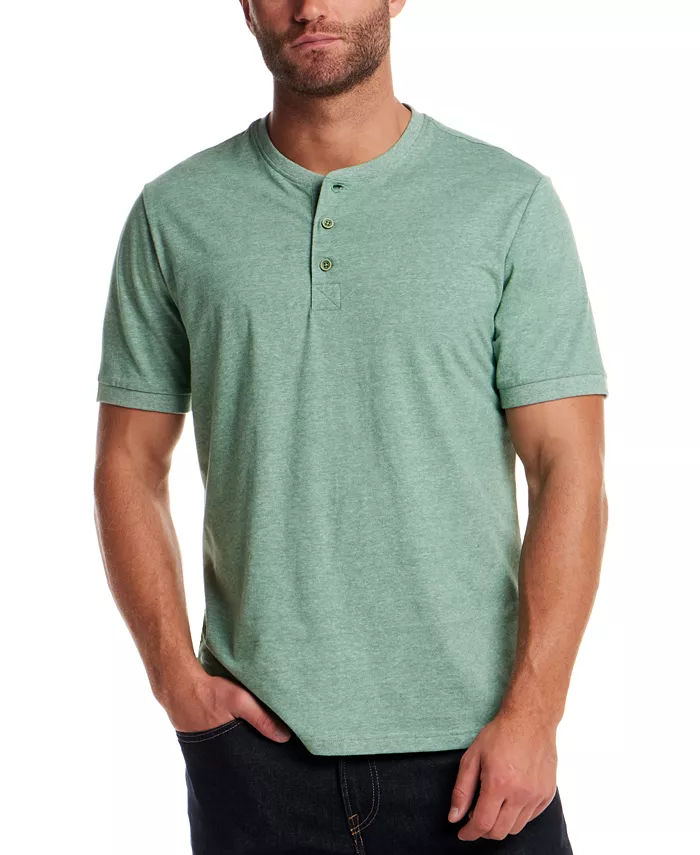 Мужская хлопковая рубашка-поло с микро-полосками Regular-Fit Weatherproof Vintage, зеленый
Мужская хлопковая рубашка-поло с микро-полосками Regular-Fit Weatherproof Vintage, зеленый