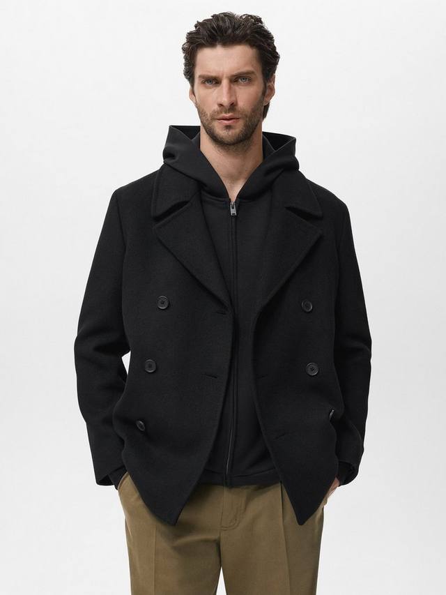 Тиненовое пальто из шерстяной смеси Mango
Тиненовое пальто из шерстяной смеси Mango