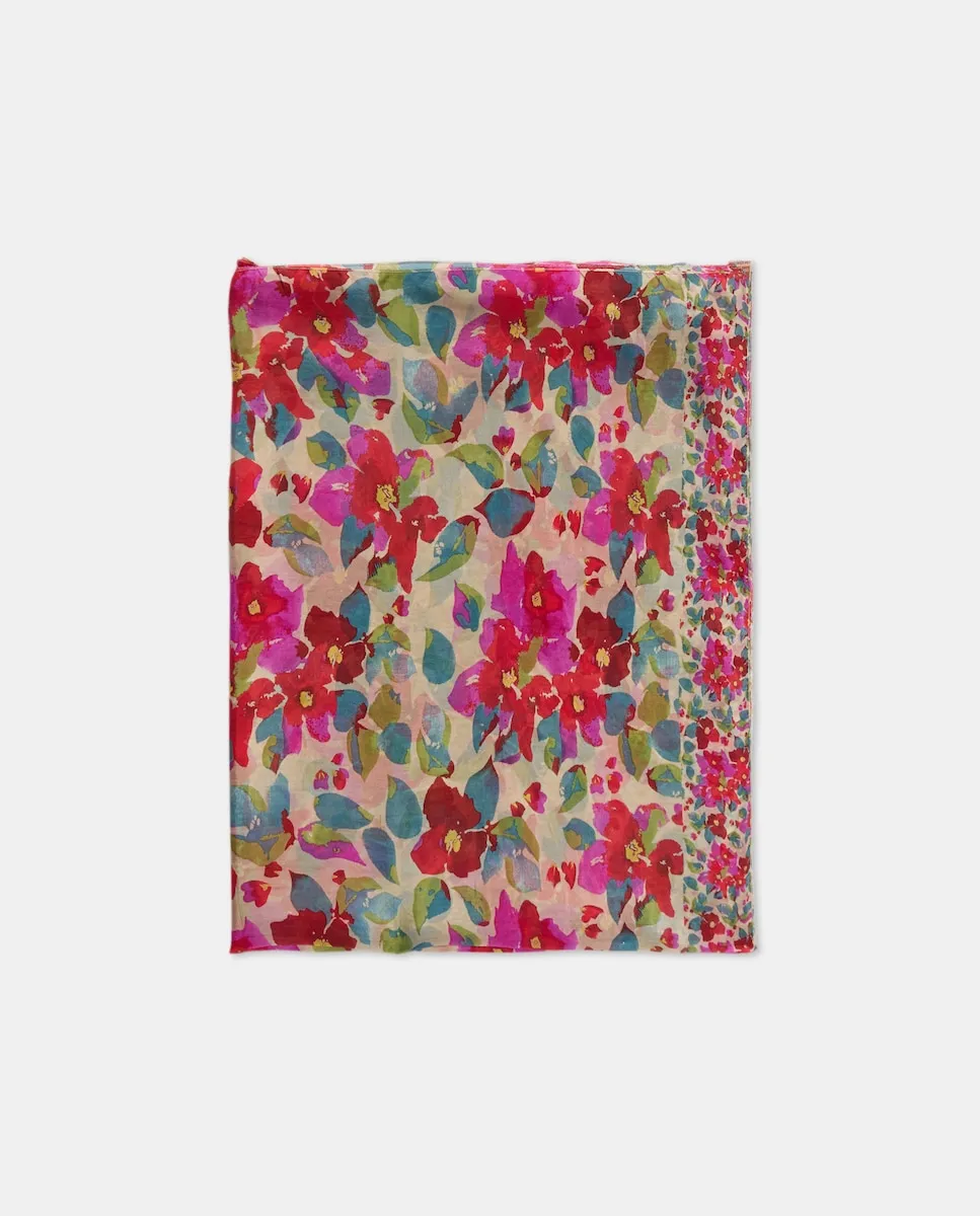 Шелковый шарф Colores Otoño, красный
Шелковый шарф Colores Otoño, красный