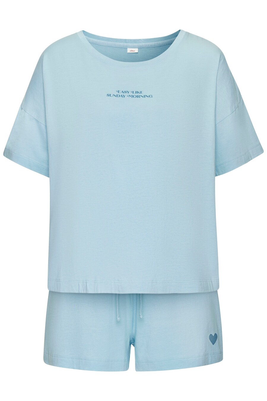 Короткий пижамный комплект s.Oliver, темно-синий/светло-синий
Короткий пижамный комплект s.Oliver, темно-синий/светло-синий