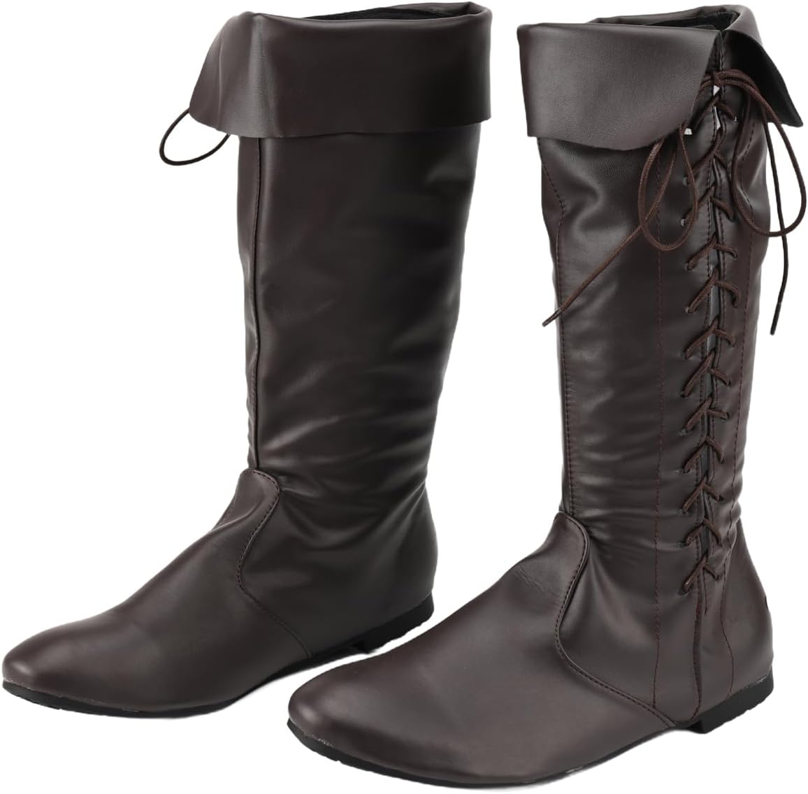 Унисекс сапоги Helltaker в стиле Ренессанс, средневековые пиратские туфли из PU-кожи, ковбойские винтажные стильные западные рыцарские сапоги, коричневый
Унисекс сапоги Helltaker в стиле Ренессанс, средневековые пиратские туфли из PU-кожи, ковбойские винтажные стильные западные рыцарские сапоги, коричневый