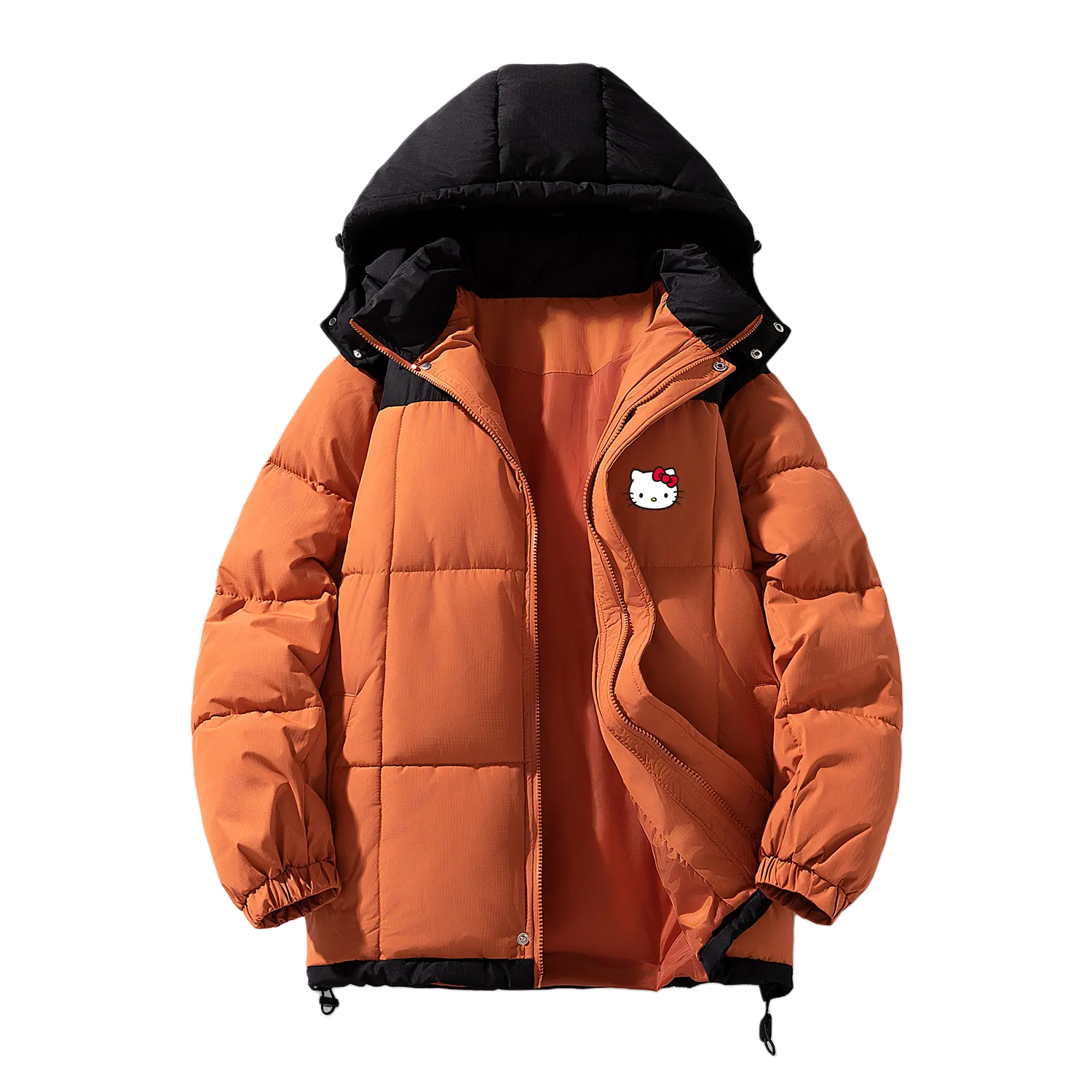 Hello Kitty Hello Kitty SS25 пуховик Unisex Sanrio, оранжевый
Hello Kitty Hello Kitty SS25 пуховик Unisex Sanrio, оранжевый