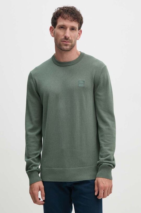 Свитер CASUAL из смесового кашемира Boss Orange, зеленый
Свитер CASUAL из смесового кашемира Boss Orange, зеленый