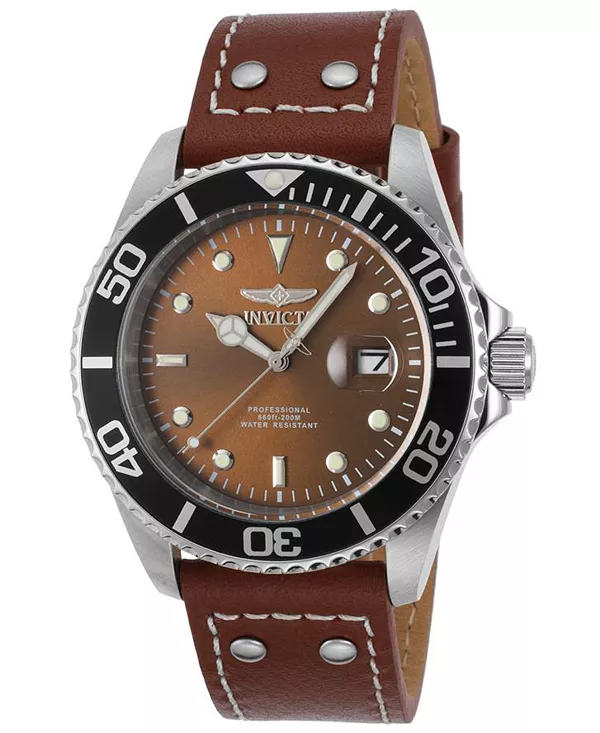 Мужские кварцевые часы Pro Diver 22070 с тремя стрелками и коричневым циферблатом Invicta, brown
Мужские кварцевые часы Pro Diver 22070 с тремя стрелками и коричневым циферблатом Invicta, brown