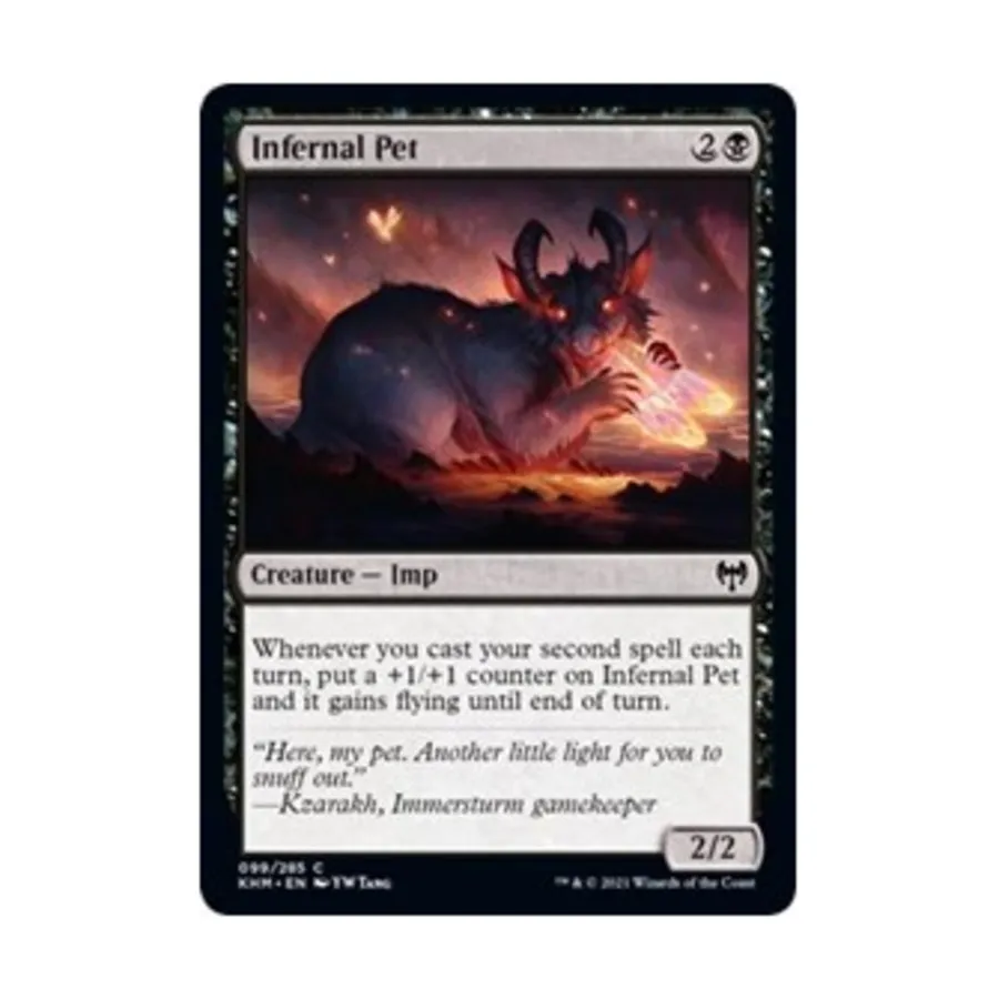 CCG Адский питомец (С), MTG - Kaldheim
CCG Адский питомец (С), MTG - Kaldheim