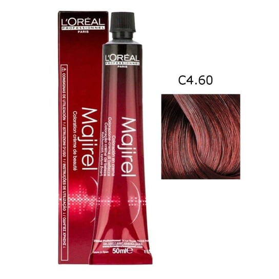 Стойкая краска для волос - цвет C4.60 насыщенный красно-коричневый, 50 мл Loreal Majirel Majirouge, L'Oréal Professionnel
Стойкая краска для волос - цвет C4.60 насыщенный красно-коричневый, 50 мл Loreal Majirel Majirouge, L'Oréal Professionnel