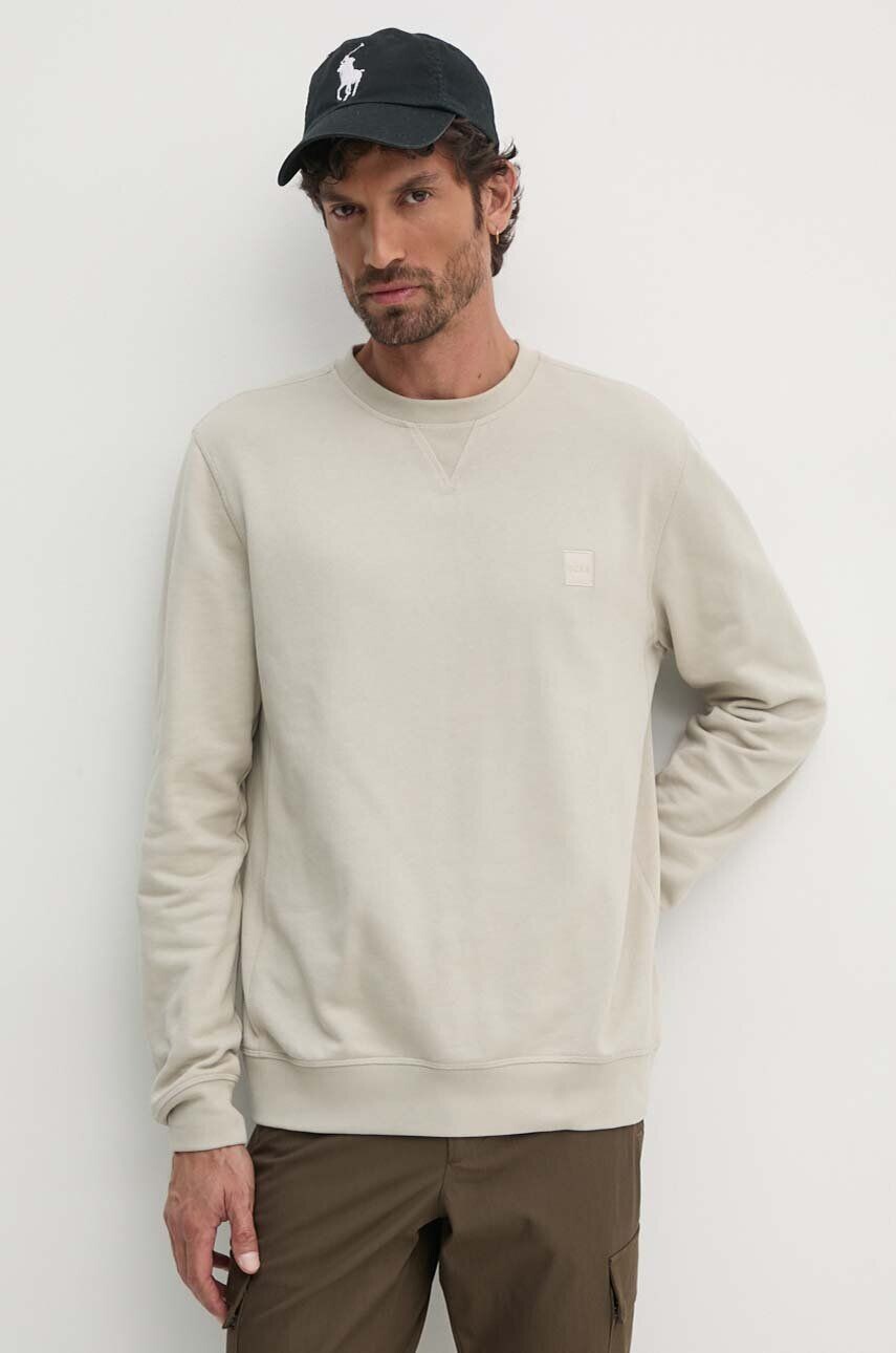 Хлопковая толстовка Boss Orange, бежевый
Хлопковая толстовка Boss Orange, бежевый