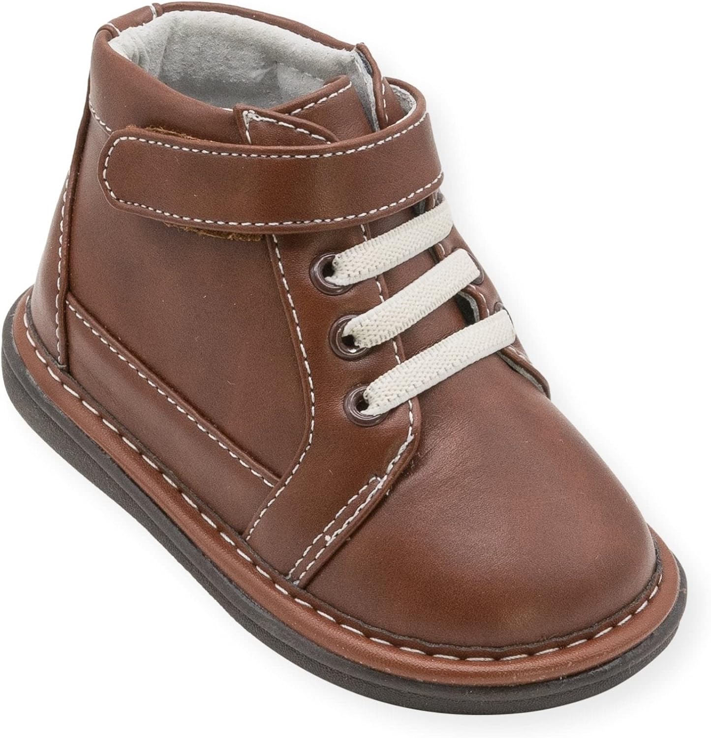 Маленькие пищательные ботинки для малышей с съемным пищалком в ярких стилях и цветах для мальчиков и девочек Wee Squeak, Hunter Brown
Маленькие пищательные ботинки для малышей с съемным пищалком в ярких стилях и цветах для мальчиков и девочек Wee Squeak, Hunter Brown