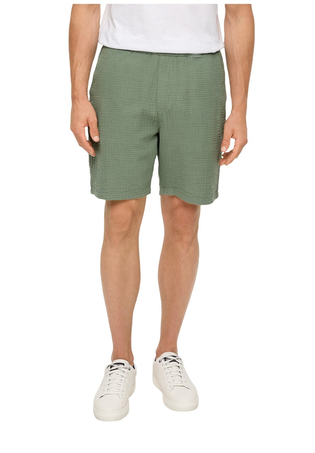 Шорты AUS BAUMWOLLE IM RELAXED FIT s.Oliver, темно-зеленый
Шорты AUS BAUMWOLLE IM RELAXED FIT s.Oliver, темно-зеленый