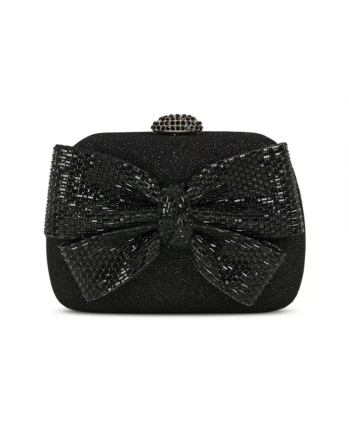 Женская сумочка-кошелек Emmy Crystal Bow Minaudiere Jewel Badgley Mischka, черный
Женская сумочка-кошелек Emmy Crystal Bow Minaudiere Jewel Badgley Mischka, черный