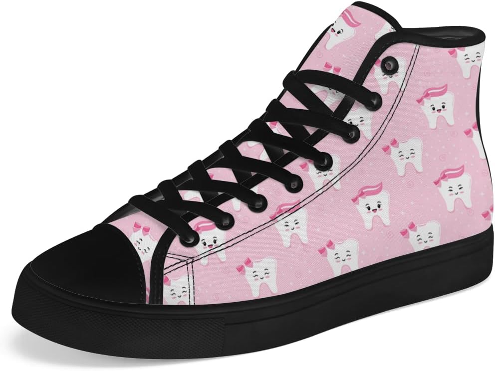 Мужские и женские высокие кеды на канве, зубные высокие кроссовки, шнуровка, повседневная обувь Chebing, белый
Мужские и женские высокие кеды на канве, зубные высокие кроссовки, шнуровка, повседневная обувь Chebing, белый