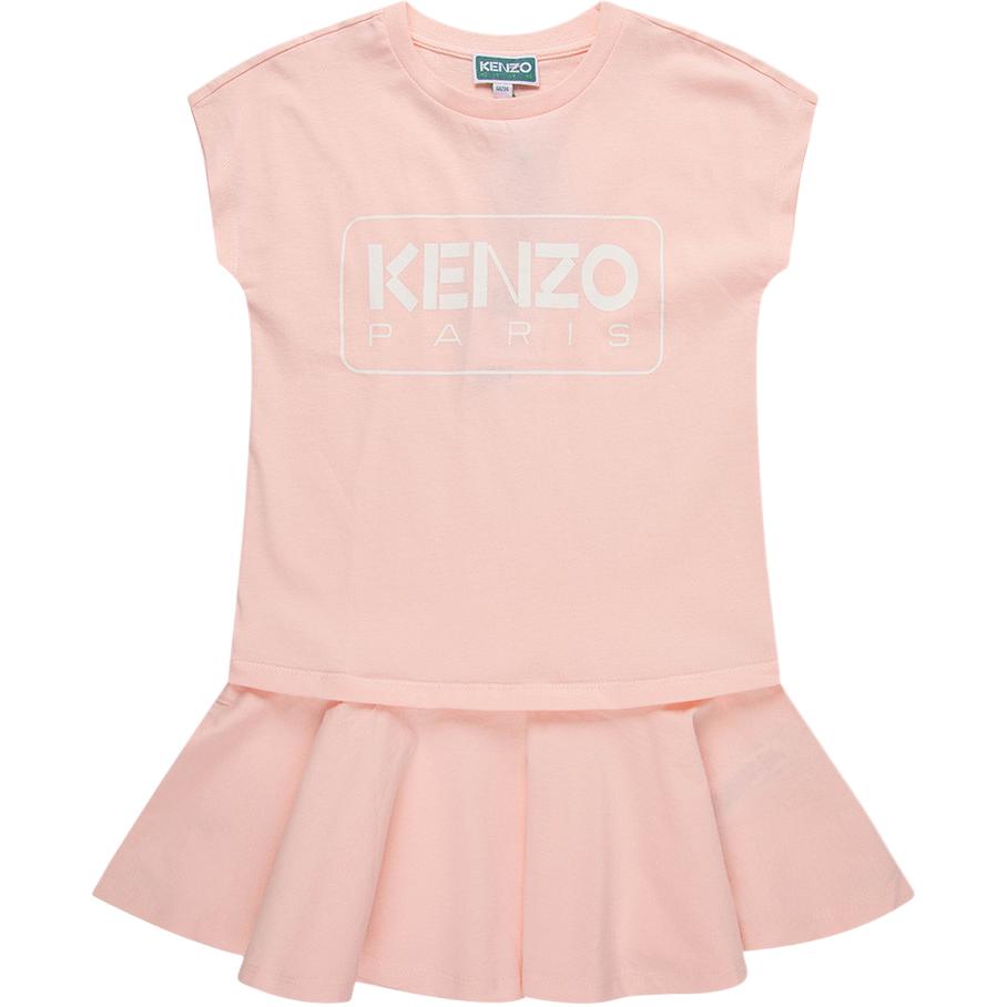 Детское платье с круглым вырезом, умеренно короткое KENZO, розовый
Детское платье с круглым вырезом, умеренно короткое KENZO, розовый
