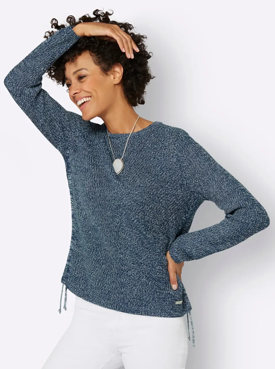 Casual Looks Вязаный джемпер "Пуловер", темно-синий
Casual Looks Вязаный джемпер "Пуловер", темно-синий